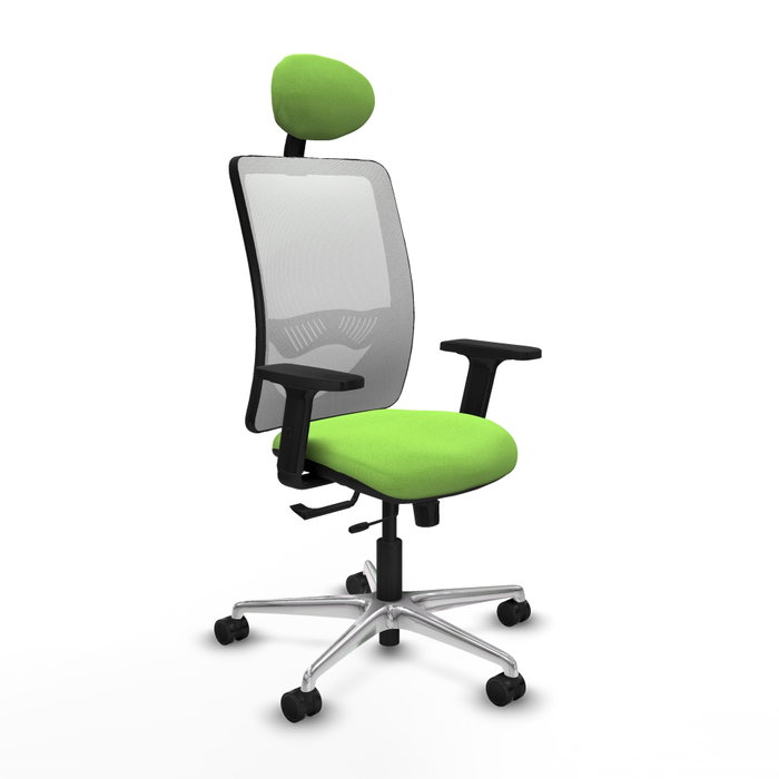 PIQUERAS Y CRESPO Silla de oficina Zulema Pistacho y Blanco PIQUERAS Y CRESPO Silla de oficina Zulema Pistacho y Blanco