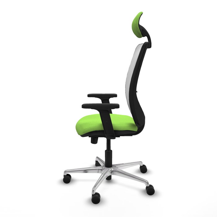 PIQUERAS Y CRESPO Silla de oficina Zulema Pistacho y Blanco PIQUERAS Y CRESPO Silla de oficina Zulema Pistacho y Blanco