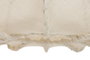 DKD Home Decor Lámpara de Techo de Yute y Metal Bordado Crudo 45x45x40 cm