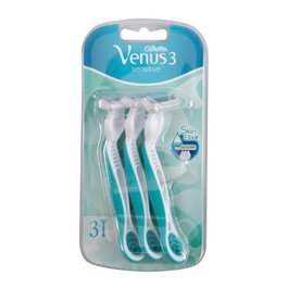 Gillette Venus 3 Rasuradores Desechables, 3 Unidades