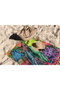 Mijölnir Hawaii Vacation 90 Toalla de Playa Multicolor 90x150cm, Microfilamento, Secado Rápido, 70% Poliéster 30% Poliamida