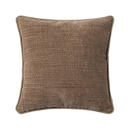 Cojín Taupe Poliester 43 X 43 cm (Set de 2)