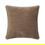 Cojín Taupe Poliester 43 X 43 cm (Set de 2)