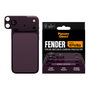 PanzerGlass Fender Protector de Cámara para iPhone 18 Pro Max Dark Cherry Púrpura