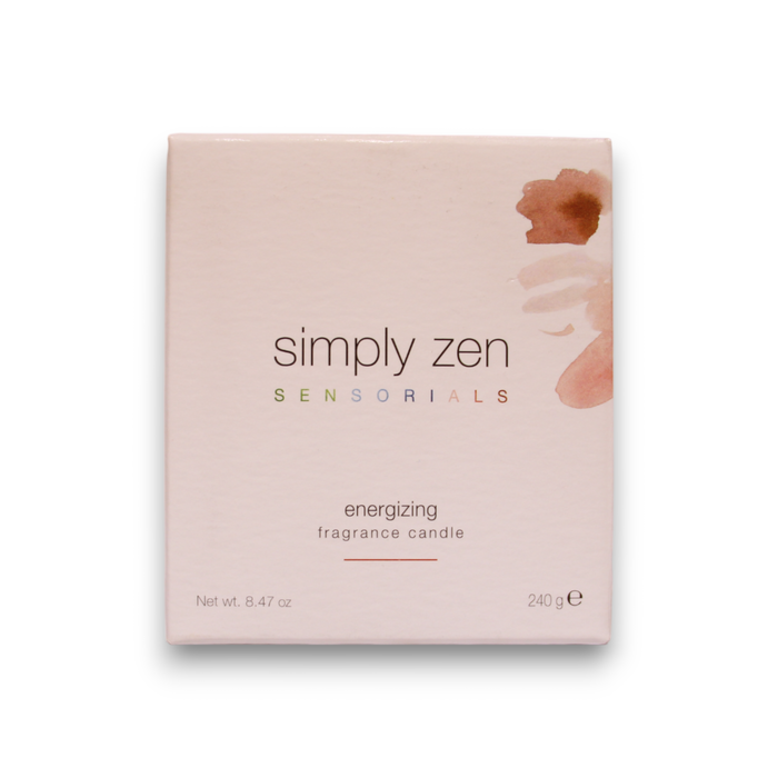 Simply Zen Sensorials Energizing Vela aromática