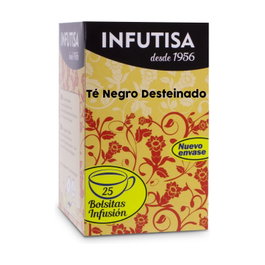 Infutisa Té Negro Sin Teína 25 Filtros