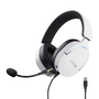 Trust GXT 490 FAYZO 7.1 Auriculares Alámbricos Blanco