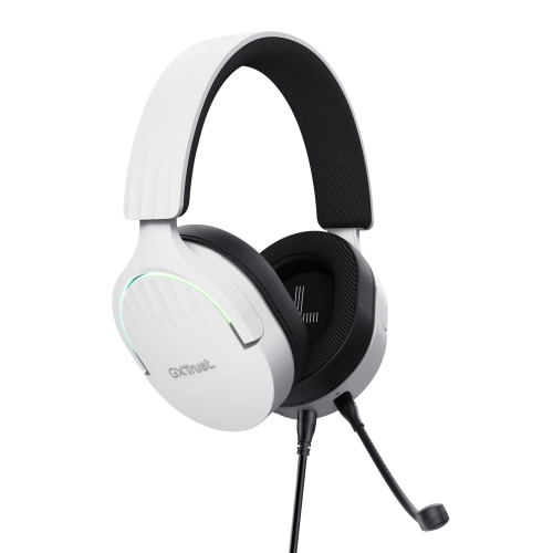 Trust GXT 490 FAYZO 7.1 Auriculares Alámbricos Blanco