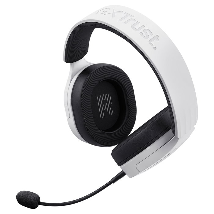 Trust GXT 490 FAYZO Auriculares Gaming 7.1 RGB USB Cable 2m Micrófono Extraíble Blanco y Negro Trust GXT 490 FAYZO Auriculares Gaming 7.1 RGB USB Cable 2m Micrófono Extraíble Blanco y Negro
