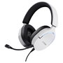 Trust GXT 490 FAYZO Auriculares Gaming 7.1 RGB USB Cable 2m Micrófono Extraíble Blanco y Negro