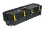 HARDCASE Estuche para Equipos 145x40x40 cm con Ruedas