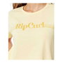 Camiseta de Manga Corta Mujer Rip Curl GTERO5-4094 Limón (XS)
