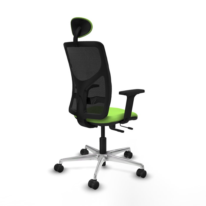 PIQUERAS Y CRESPO Silla de oficina Motilla Pistacho y Negro con Mecanismo Sincro/Traslack PIQUERAS Y CRESPO Silla de oficina Motilla Pistacho y Negro con Mecanismo Sincro/Traslack