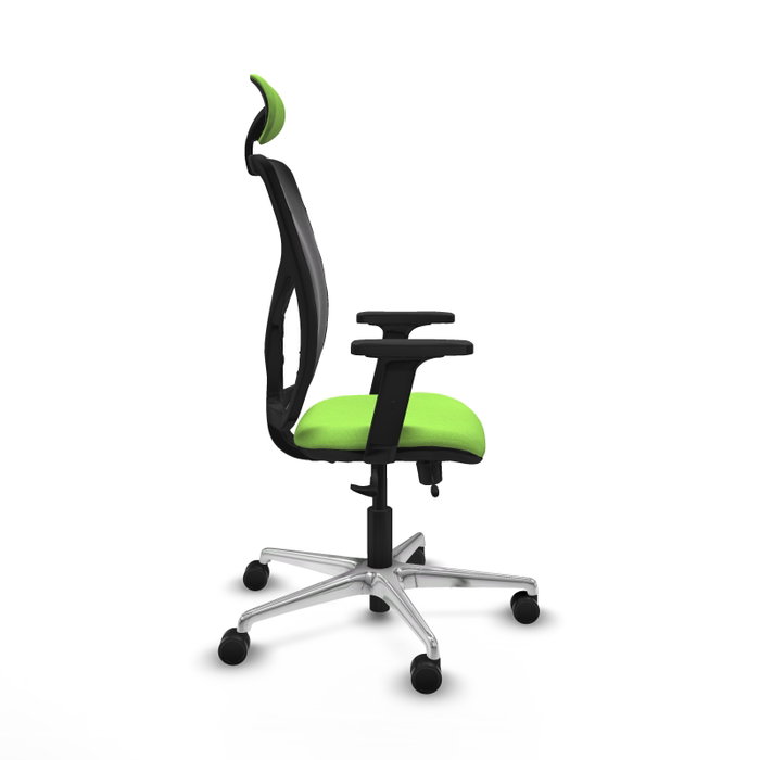 PIQUERAS Y CRESPO Silla de oficina Motilla Pistacho y Negro con Mecanismo Sincro/Traslack PIQUERAS Y CRESPO Silla de oficina Motilla Pistacho y Negro con Mecanismo Sincro/Traslack
