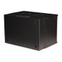 EQUIP Bastidor de pared 19 pulg. 7U con puerta de vidrio templado Negro