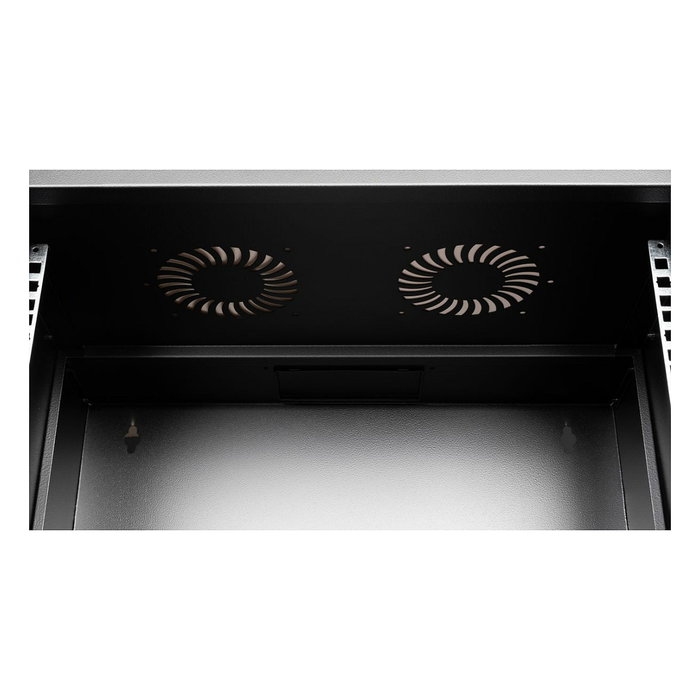 EQUIP Bastidor de pared 19 pulg. 7U con puerta de vidrio templado Negro EQUIP Bastidor de pared 19 pulg. 7U con puerta de vidrio templado Negro