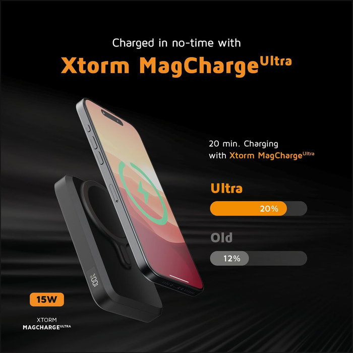 Xtorm Powerbank magnético con carga inalámbrica Xtorm Powerbank magnético con carga inalámbrica