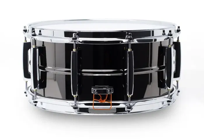 Pearl Caja 14 x 6.5" Sensitone Brass (1 Mm) - Black Chrome Pearl