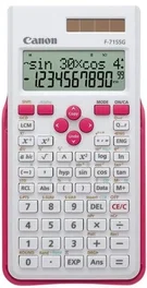 Canon F-715SG-WHM Calculadora Científica Blanco y Magenta
