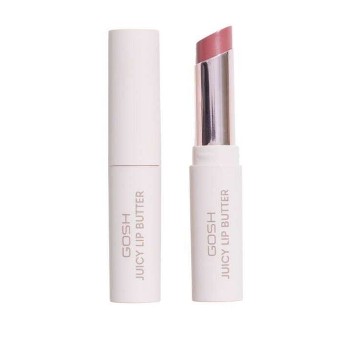 Gosh Juicy Lip Butter #002 Sweet Treat - Bálsamo Labial Cremoso e Hidratante con Tono Dulce, 2.80g Gosh Juicy Lip Butter #002 Sweet Treat - Bálsamo Labial Cremoso e Hidratante con Tono Dulce, 2.80g
