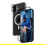 PanzerGlass Protección 3-en-1 para iPhone 16 Plus, Protector de Pantalla y Cámara Resistente a Rayones y Golpes, Transparente