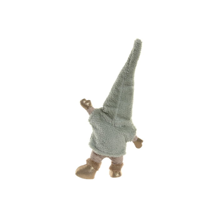 DKD Home Decor Figura de Gnomo Verde y Blanco 55x26x12 cm DKD Home Decor Figura de Gnomo Verde y Blanco 55x26x12 cm