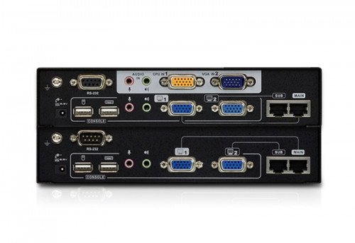 ATEN CE775 USB VGA Dual View KVM Extender ATEN CE775 USB VGA Dual View KVM Extender