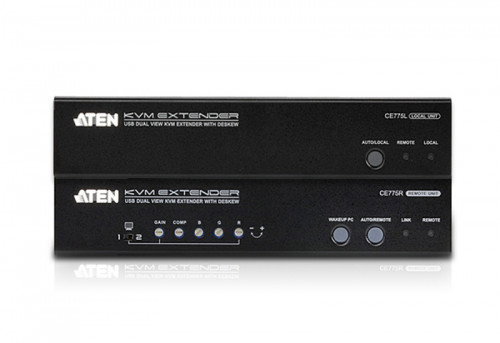 ATEN CE775 USB VGA Dual View KVM Extender ATEN CE775 USB VGA Dual View KVM Extender