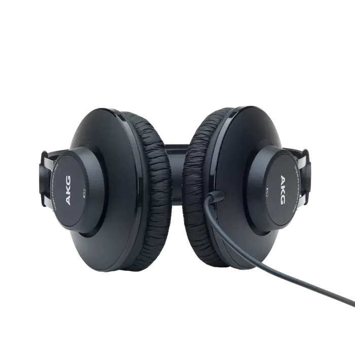 AKG K52 Auriculares Cerrados Over-ear Impedancia 32 Ohmios Cable 2.5m Adaptador 6.3mm AKG K52 Auriculares Cerrados Over-ear Impedancia 32 Ohmios Cable 2.5m Adaptador 6.3mm