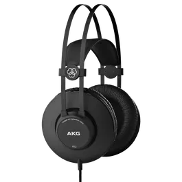 AKG K52 Auriculares Cerrados Over-ear Impedancia 32 Ohmios Cable 2.5m Adaptador 6.3mm