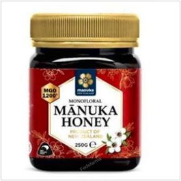 MANUKA NEW ZELAND Miel de Manuka Cruda MGO 1200+ Monofloral 250Gr