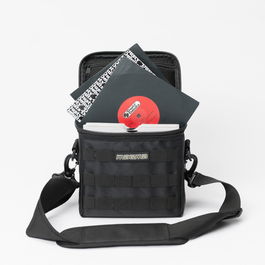 MAGMA 45 Record-Bag 50 Bolsa para Discos de 7" con Capacidad para 50 Unidades, Polyester Resistente al Agua, Dimensiones 21 x 21 x 12,5 cm