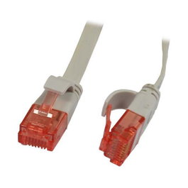 Synergy21 Cable de Red RJ45, CAT6 10M Flanco 250Mhz UTP PVC Color Gris - Para Computadora, Router, Consola - Velocidad Alta 10 Gbps
