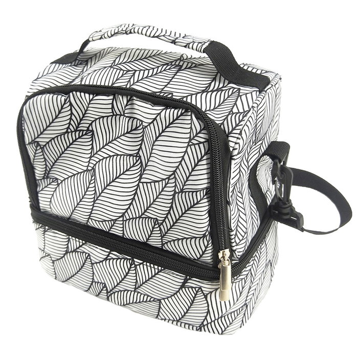 Cook Concept Bolsa Térmica Eco Concept 2 Compartimentos con Correa y Asa para Comida, 22.5x15.5x25 cm Cook Concept Bolsa Térmica Eco Concept 2 Compartimentos con Correa y Asa para Comida, 22.5x15.5x25 cm