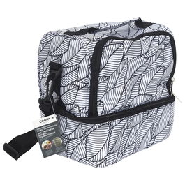 Cook Concept Bolsa Térmica Eco Concept 2 Compartimentos con Correa y Asa para Comida, 22.5x15.5x25 cm