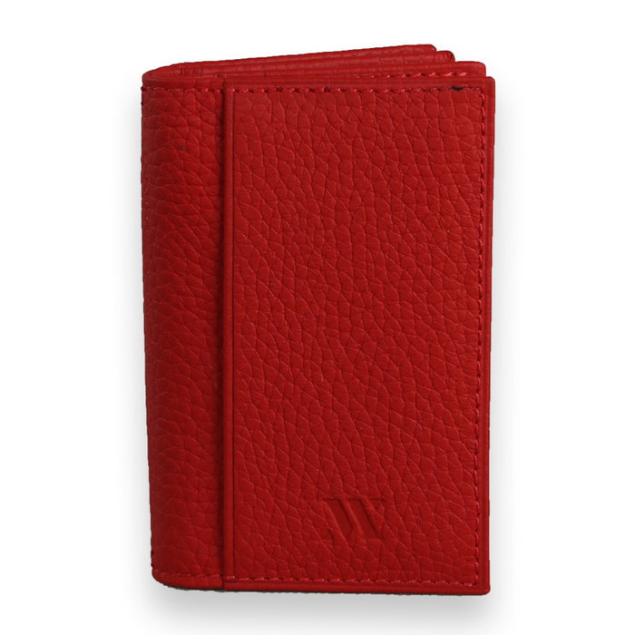 Zoozie Bags Cartera 4427 de Piel Genuina Roja para Mujer - Compacta 6.5 x 10 x 1.5 cm con 10 Compartimentos para Tarjetas Zoozie Bags Cartera 4427 de Piel Genuina Roja para Mujer - Compacta 6.5 x 10 x 1.5 cm con 10 Compartimentos para Tarjetas