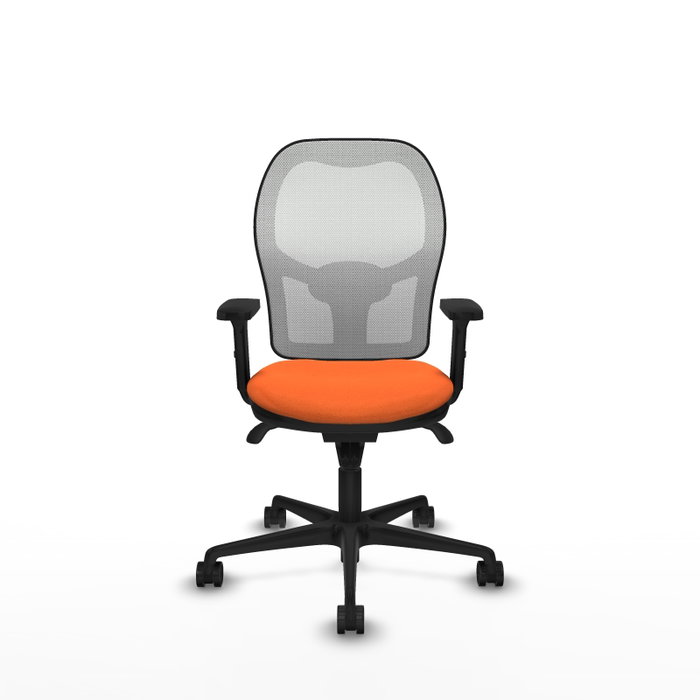 PIQUERAS Y CRESPO Silla de oficina Jorquera Naranja y Blanco PIQUERAS Y CRESPO Silla de oficina Jorquera Naranja y Blanco