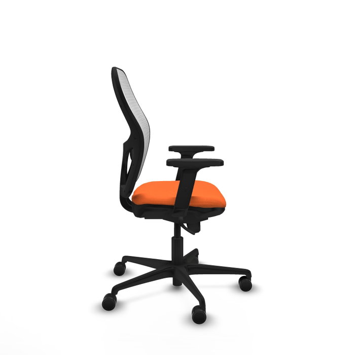 PIQUERAS Y CRESPO Silla de oficina Jorquera Naranja y Blanco PIQUERAS Y CRESPO Silla de oficina Jorquera Naranja y Blanco