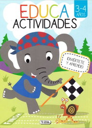 Saldaña Educa Actividades 3-4 años Tomo 2 Azúl