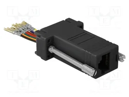 DeLOCK 66165 Adaptador D-Sub 9 pin hembra a RJ45 hembra
