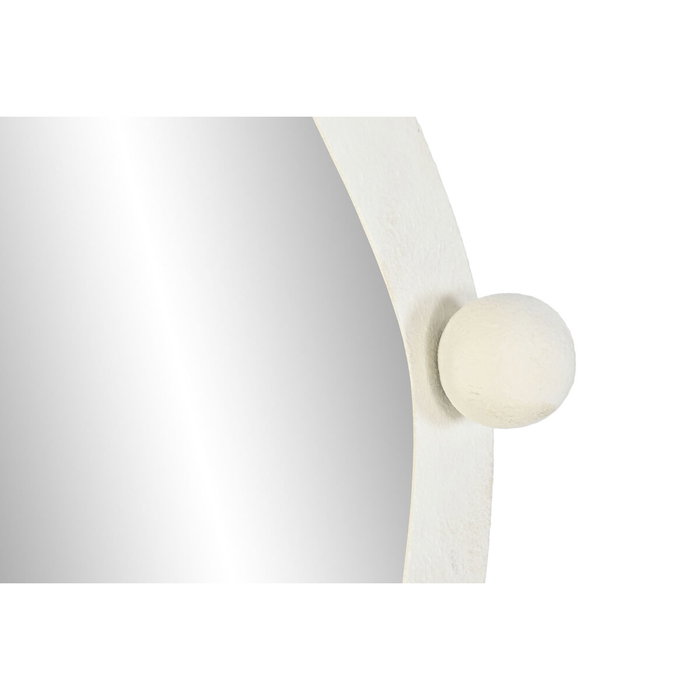 DKD Home Decor Espejo Moderno Blanco 7.5 x 167 x 67 cm Led Metal