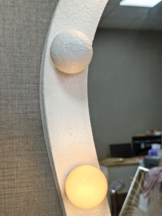 DKD Home Decor Espejo LED Metal 67x7,5x167 con Bombillas Blanco DKD Home Decor Espejo LED Metal 67x7,5x167 con Bombillas Blanco