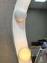 DKD Home Decor Espejo LED Metal 67x7,5x167 con Bombillas Blanco