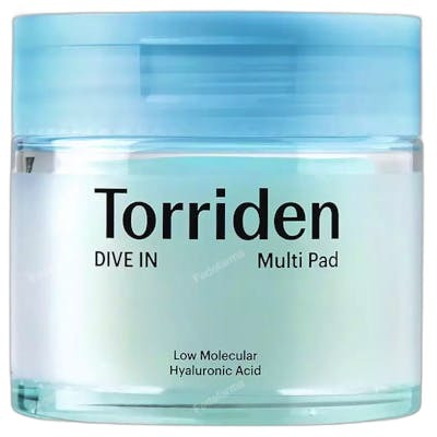 Torriden DIVE-IN Low Molecular Hyaluronic Acid Almohadillas Faciales x 80 u