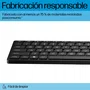 HP Teclado 320K con Cable para Oficina - USB - Negro - Diseño Completo (100%) con Teclado Numérico y Teclas de Perfil Bajo - Windows 10/11