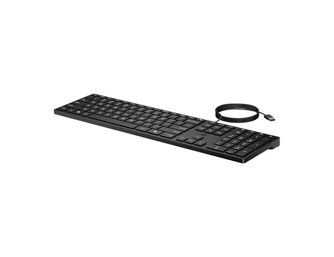 HP Teclado 320K G2 USB Negro