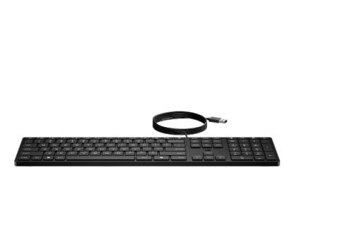 HP Teclado 320K Negro con Conexión USB HP Teclado 320K Negro con Conexión USB