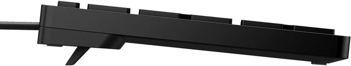 HP Teclado 320K Cableado USB - Negro - Silencioso con Teclado Numérico, Teclas de Bajo Perfil, 75% Plástico Reciclado, Compatible con Windows 10/11, Incluye Tecla Copilot