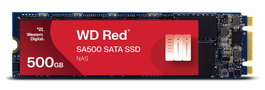 Western Digital WD Red SA500 NAS SSD SATA M.2 2280 de 500GB - Diseñado para sistemas NAS 24/7 - Tecnología SanDisk