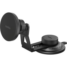 Belkin Cargador inalámbrico magnético Qi2 para coche WIC013hqBK Negro